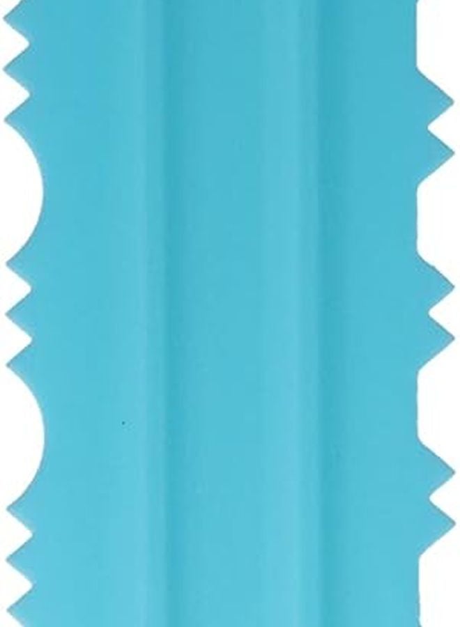 Cake Decorating Tools Set Of 12 Cream Scraper Combs Fondant Pattern Modeling Kit - Image 4